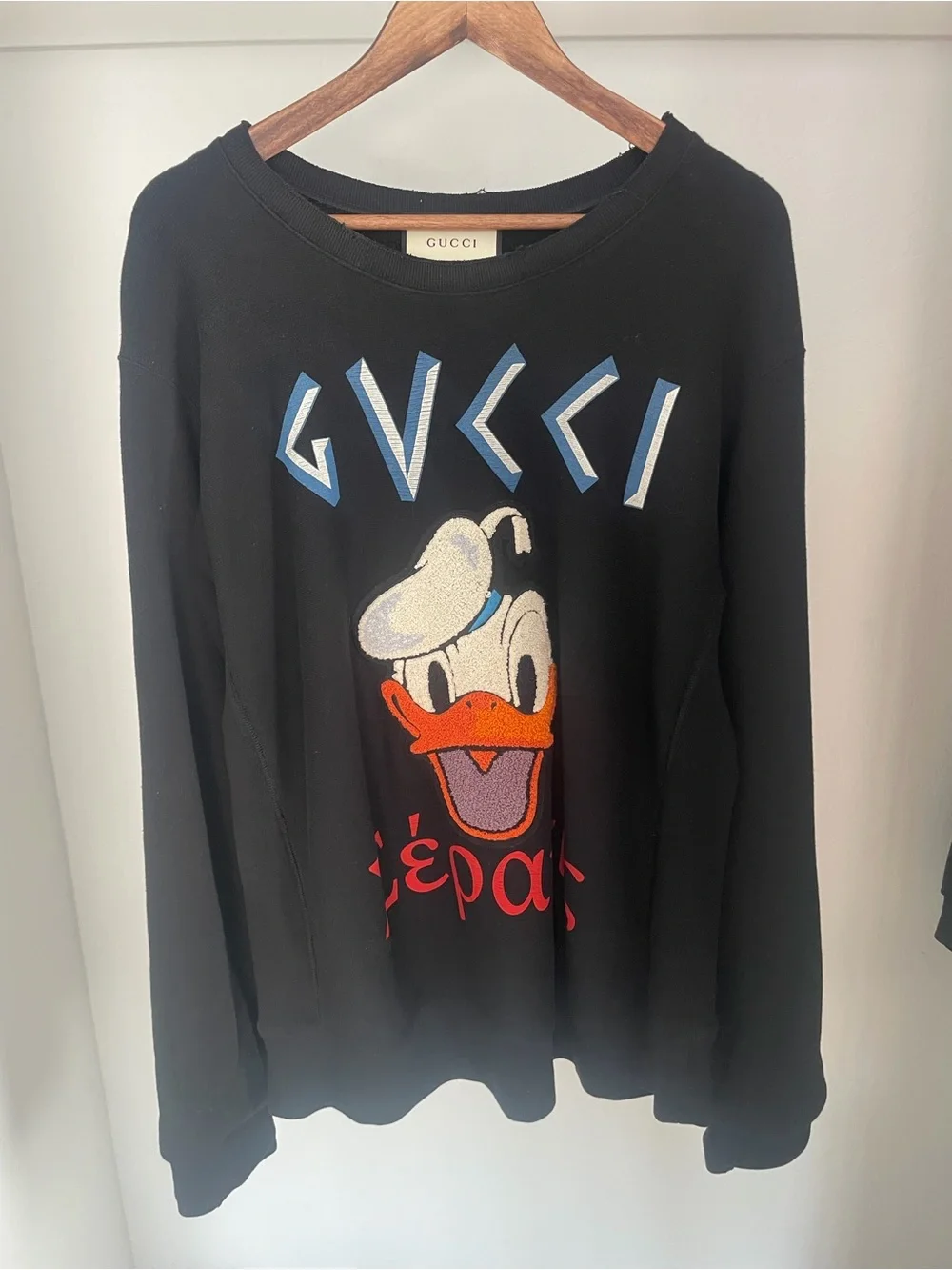 Gucci SS2017 Donald Duck Sweatshirt